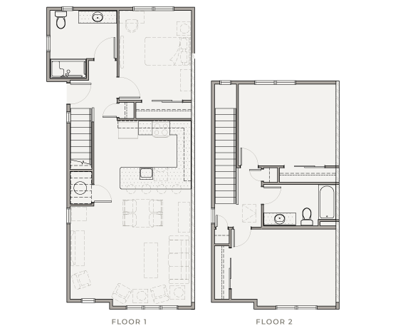 Alturas Crossing | Three Bedroom | Two Bathroom Floor Plan